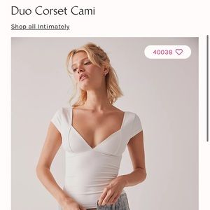 Free People Corset Cami